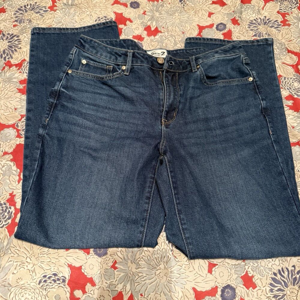 Seven 7 Loose Straight Sz 6 - Picture 2 of 6